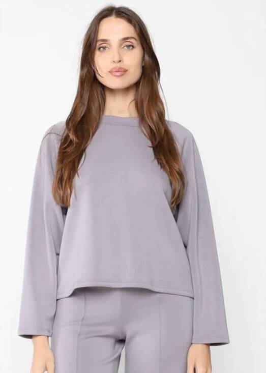 RIPLEY RADER Sweaters - NEW RIPLEY RADER oversize raglan top in silver
